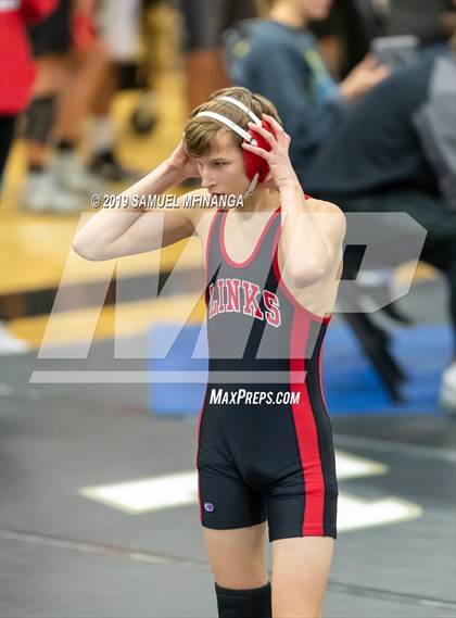 Thumbnail 1 in Fremont Varsity Wrestling Invitational photogallery.
