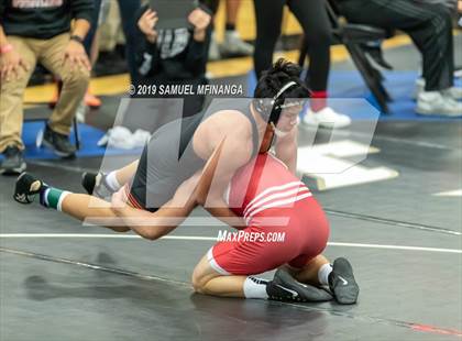 Thumbnail 3 in Fremont Varsity Wrestling Invitational photogallery.