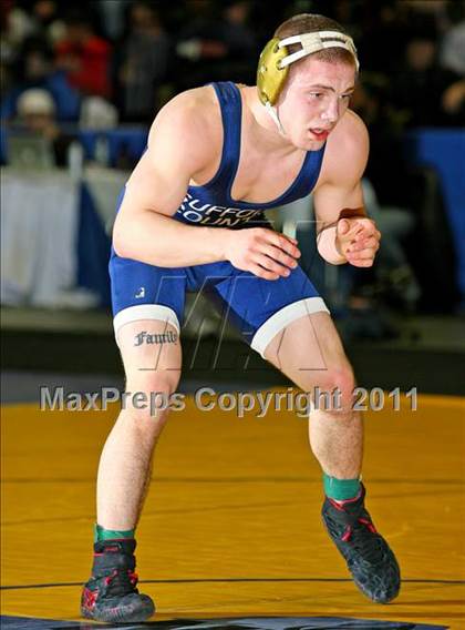 Thumbnail 3 in NYSPHSAA D1 Championships (140-285 Ibs. Finals) photogallery.