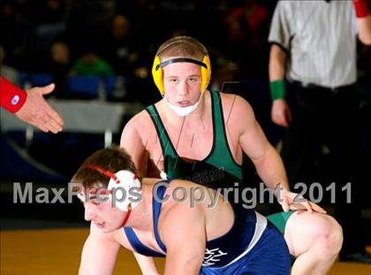 Thumbnail 2 in NYSPHSAA D1 Championships (140-285 Ibs. Finals) photogallery.