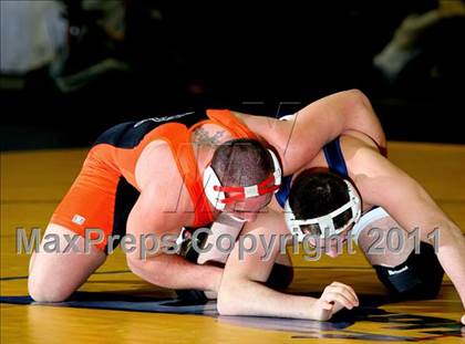 Thumbnail 3 in NYSPHSAA D1 Championships (140-285 Ibs. Finals) photogallery.