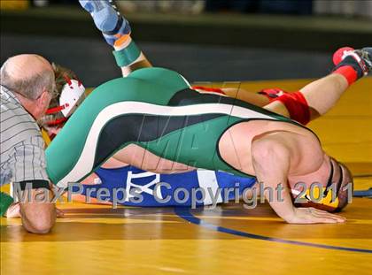 Thumbnail 1 in NYSPHSAA D1 Championships (140-285 Ibs. Finals) photogallery.