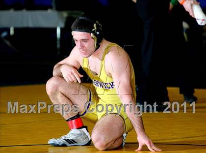 Thumbnail 2 in NYSPHSAA D1 Championships (140-285 Ibs. Finals) photogallery.