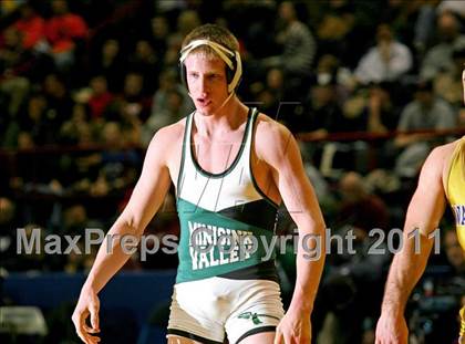 Thumbnail 3 in NYSPHSAA D1 Championships (140-285 Ibs. Finals) photogallery.