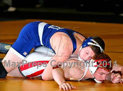 Thumbnail 2 in NYSPHSAA D1 Championships (140-285 Ibs. Finals) photogallery.