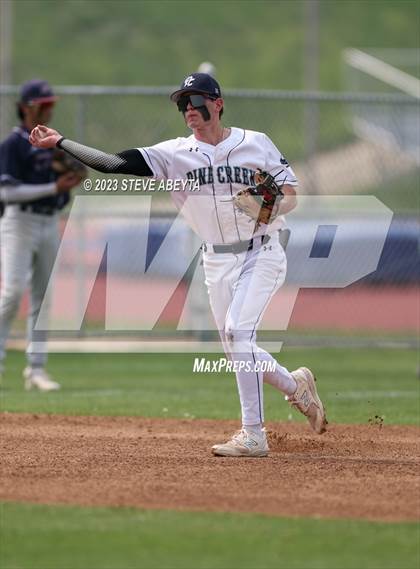 Thumbnail 2 in Pine Creek vs. Cherokee Trail (CHSAA Region 8) photogallery.