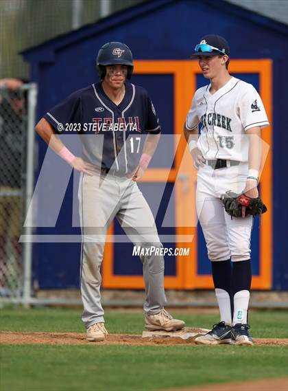 Thumbnail 2 in Pine Creek vs. Cherokee Trail (CHSAA Region 8) photogallery.