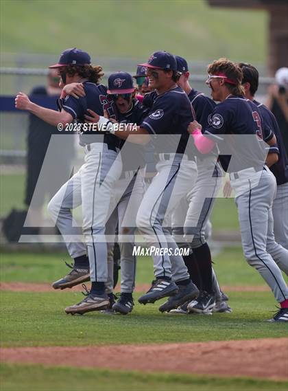 Thumbnail 1 in Pine Creek vs. Cherokee Trail (CHSAA Region 8) photogallery.