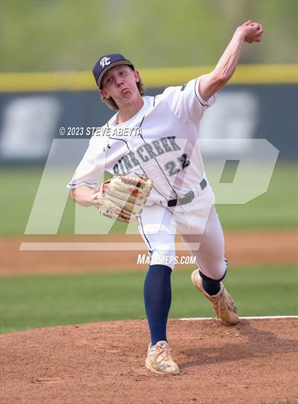 Thumbnail 2 in Pine Creek vs. Cherokee Trail (CHSAA Region 8) photogallery.