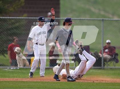 Thumbnail 2 in Pine Creek vs. Cherokee Trail (CHSAA Region 8) photogallery.
