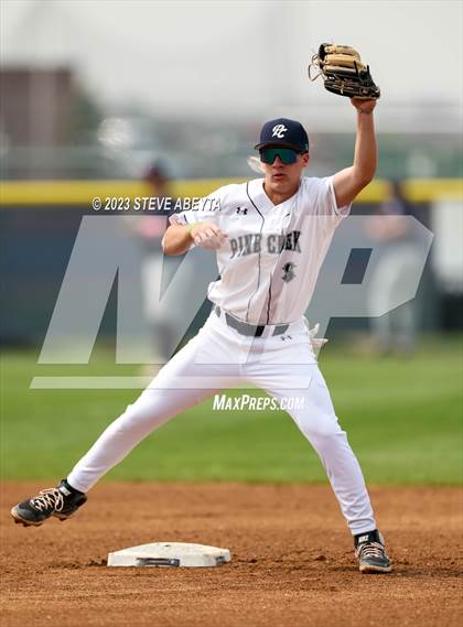 Thumbnail 2 in Pine Creek vs. Cherokee Trail (CHSAA Region 8) photogallery.