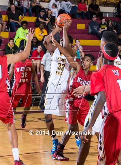 Thumbnail 1 in Plano East vs. Wichita Falls (Fantasy of Lights) photogallery.