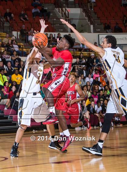 Thumbnail 1 in Plano East vs. Wichita Falls (Fantasy of Lights) photogallery.