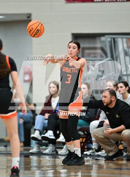 Thumbnail 3 in Gravette vs Pottsville (AAA 4A-North Regional first round) photogallery.