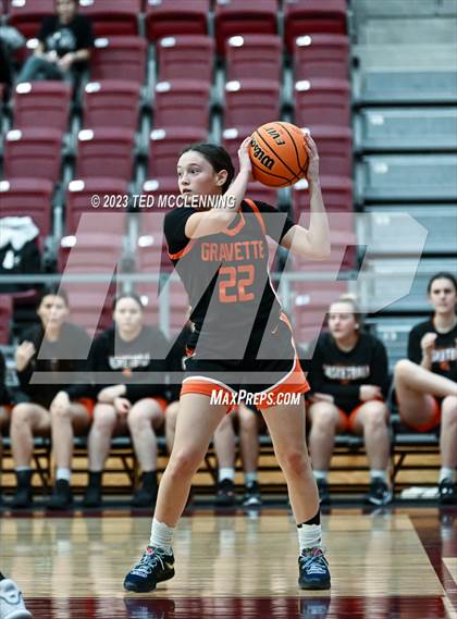 Thumbnail 3 in Gravette vs Pottsville (AAA 4A-North Regional first round) photogallery.