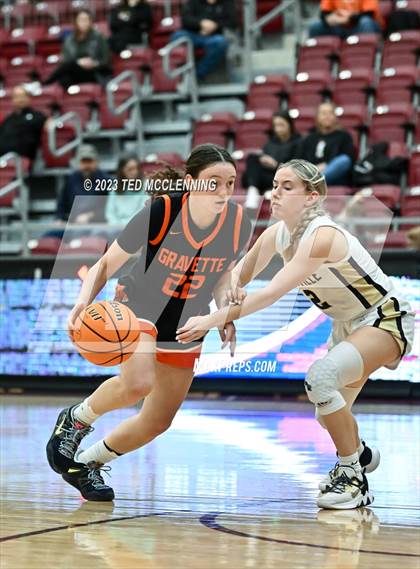 Thumbnail 1 in Gravette vs Pottsville (AAA 4A-North Regional first round) photogallery.