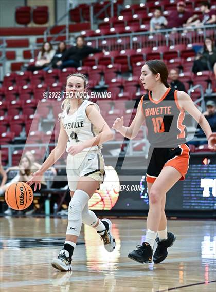 Thumbnail 3 in Gravette vs Pottsville (AAA 4A-North Regional first round) photogallery.