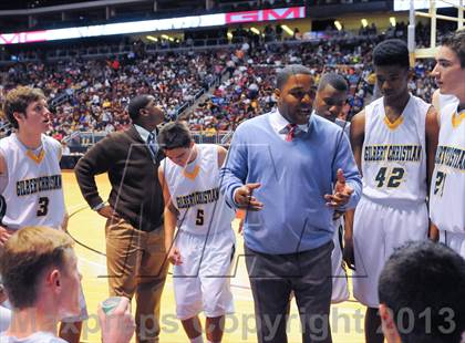Thumbnail 2 in Valley Christian @ Gilbert Christian (AIA D3 Finals) photogallery.