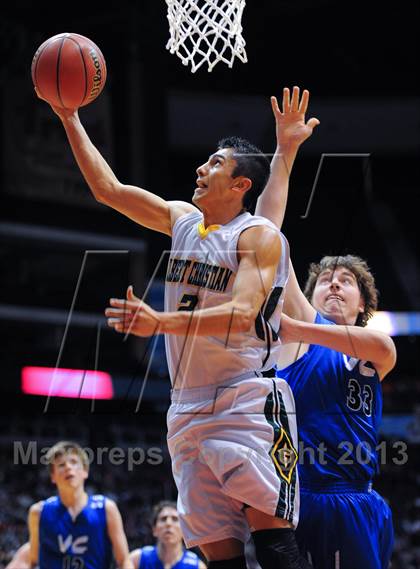 Thumbnail 1 in Valley Christian @ Gilbert Christian (AIA D3 Finals) photogallery.