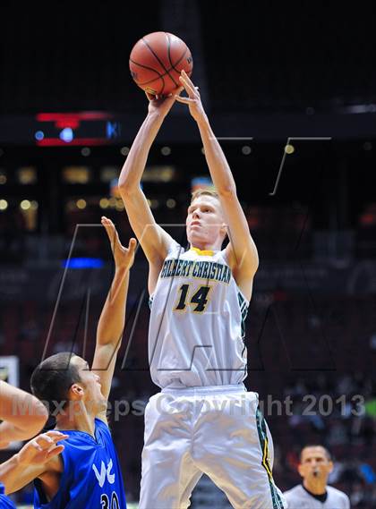 Thumbnail 2 in Valley Christian @ Gilbert Christian (AIA D3 Finals) photogallery.