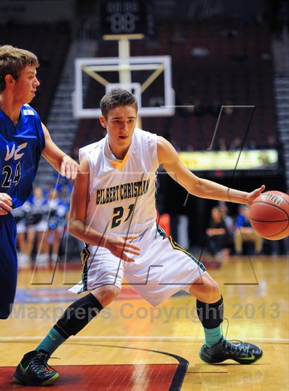 Thumbnail 2 in Valley Christian @ Gilbert Christian (AIA D3 Finals) photogallery.