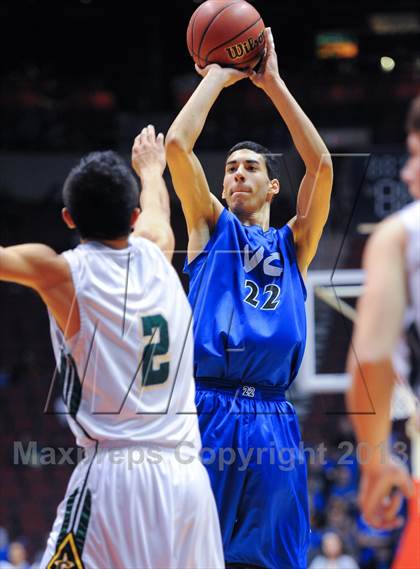 Thumbnail 1 in Valley Christian @ Gilbert Christian (AIA D3 Finals) photogallery.