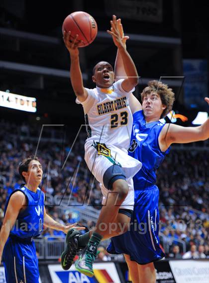 Thumbnail 3 in Valley Christian @ Gilbert Christian (AIA D3 Finals) photogallery.