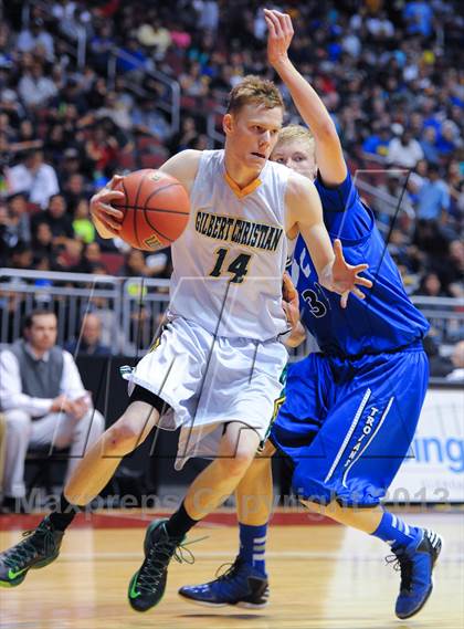 Thumbnail 2 in Valley Christian @ Gilbert Christian (AIA D3 Finals) photogallery.