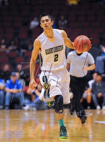 Thumbnail 3 in Valley Christian @ Gilbert Christian (AIA D3 Finals) photogallery.