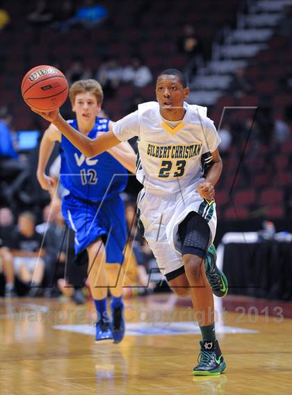 Thumbnail 1 in Valley Christian @ Gilbert Christian (AIA D3 Finals) photogallery.