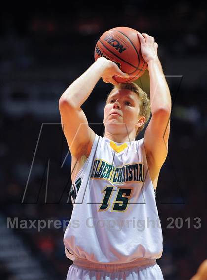 Thumbnail 3 in Valley Christian @ Gilbert Christian (AIA D3 Finals) photogallery.