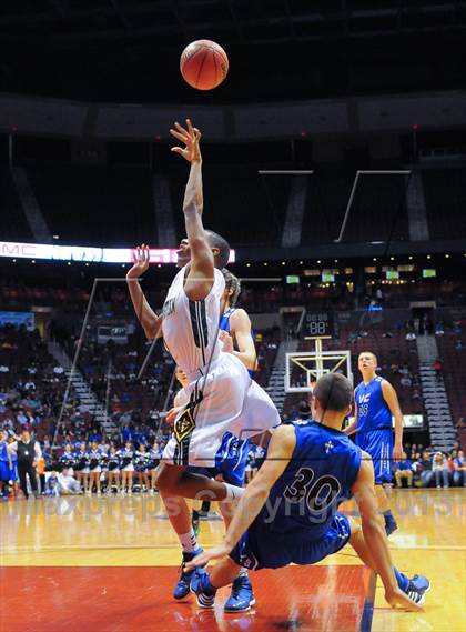 Thumbnail 1 in Valley Christian @ Gilbert Christian (AIA D3 Finals) photogallery.