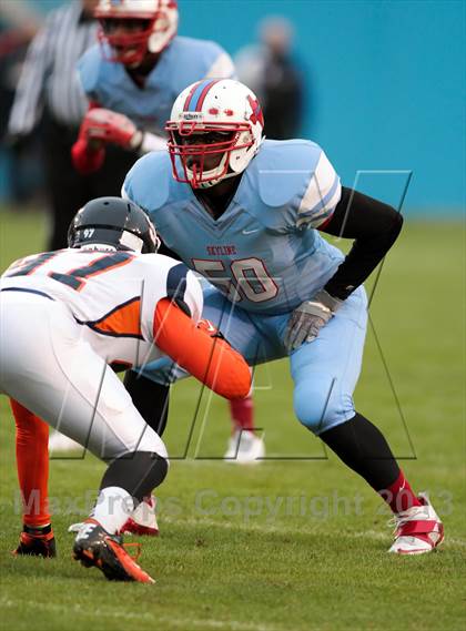 Thumbnail 1 in Sachse vs. Skyline (UIL 5A Area Playoff) photogallery.