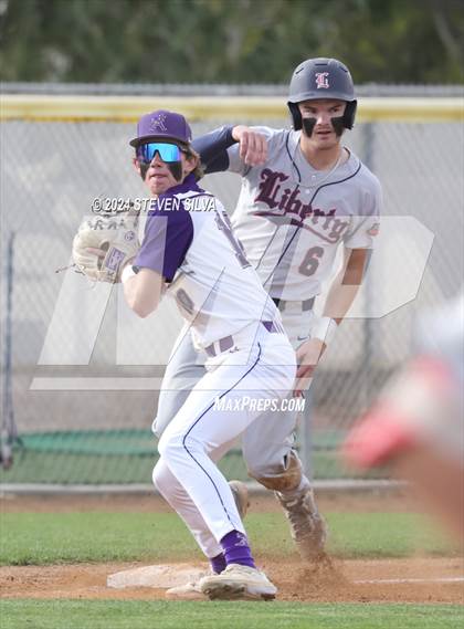 Thumbnail 3 in Liberty vs. St. Augustine (74th Annual San Diego Lions Tournament) photogallery.