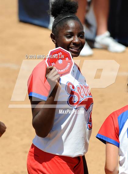 Thumbnail 1 in Archer School for Girls vs. Serra (CIF SS D7 Final) photogallery.