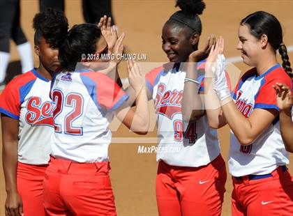 Thumbnail 1 in Archer School for Girls vs. Serra (CIF SS D7 Final) photogallery.