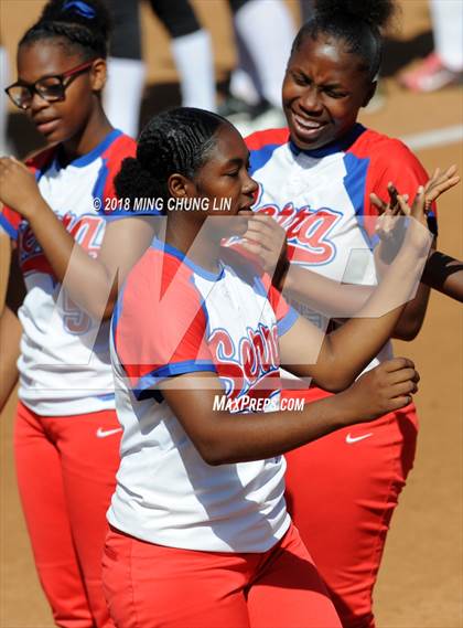 Thumbnail 3 in Archer School for Girls vs. Serra (CIF SS D7 Final) photogallery.
