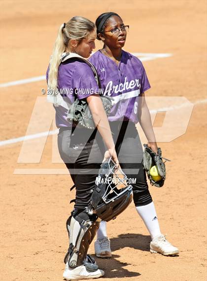 Thumbnail 3 in Archer School for Girls vs. Serra (CIF SS D7 Final) photogallery.