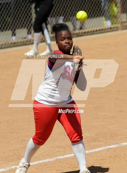 Thumbnail 2 in Archer School for Girls vs. Serra (CIF SS D7 Final) photogallery.
