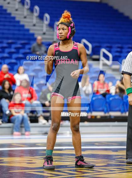 Thumbnail 2 in Gainesville vs Jordan - GHSA Girls' Duals Championship photogallery.