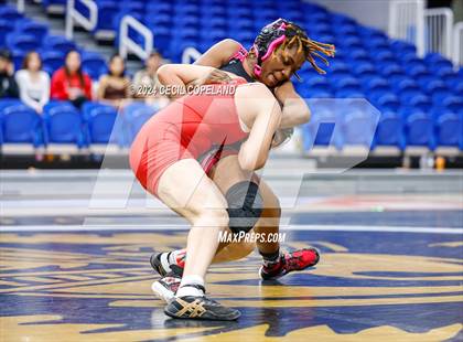 Thumbnail 2 in Gainesville vs Jordan - GHSA Girls' Duals Championship photogallery.