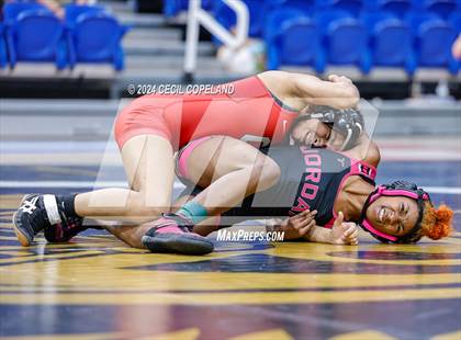 Thumbnail 2 in Gainesville vs Jordan - GHSA Girls' Duals Championship photogallery.