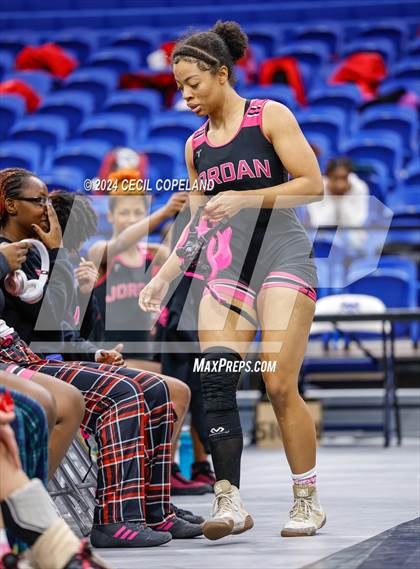 Thumbnail 2 in Gainesville vs Jordan - GHSA Girls' Duals Championship photogallery.