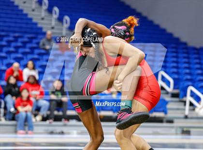 Thumbnail 2 in Gainesville vs Jordan - GHSA Girls' Duals Championship photogallery.