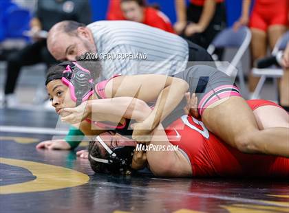Thumbnail 1 in Gainesville vs Jordan - GHSA Girls' Duals Championship photogallery.