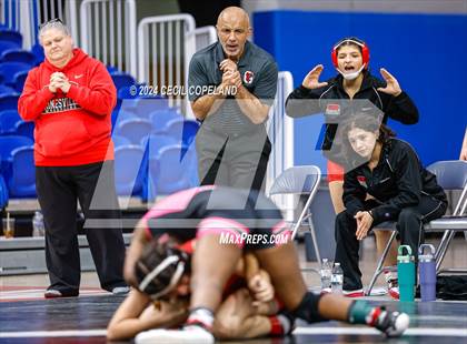 Thumbnail 2 in Gainesville vs Jordan - GHSA Girls' Duals Championship photogallery.