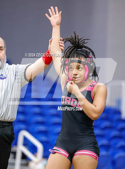 Thumbnail 2 in Gainesville vs Jordan - GHSA Girls' Duals Championship photogallery.