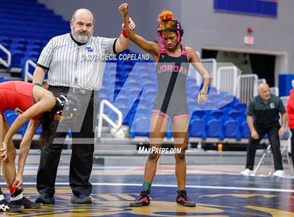 Thumbnail 1 in Gainesville vs Jordan - GHSA Girls' Duals Championship photogallery.