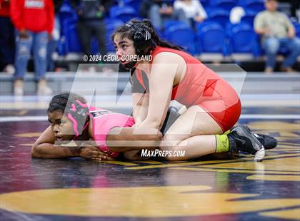 Thumbnail 2 in Gainesville vs Jordan - GHSA Girls' Duals Championship photogallery.