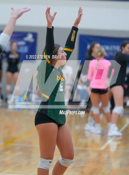 Thumbnail 3 in Gilbert Christian vs. Saguaro (Spiketown Invitational) photogallery.